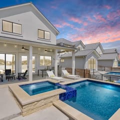 Pool, Hot Tub | Waterfront Lake LBJ Retreat