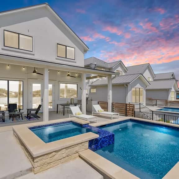 Pool, Hot Tub | Waterfront Lake LBJ Retreat - Image 1