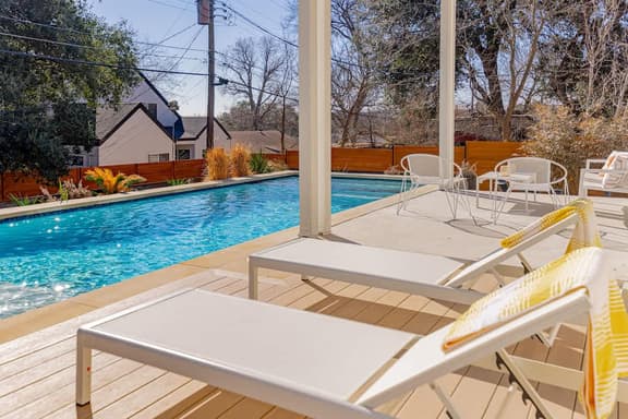 Designer Retreat Near UT, Downtown | Pool, Hot Tub - Image 1
